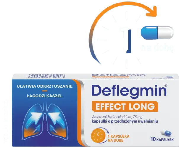 Deflegmin EFFECT LONG kapsułki